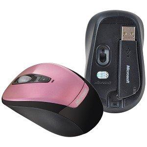 Microsoft Wrls Mobile Mse 3000 Pink/blk