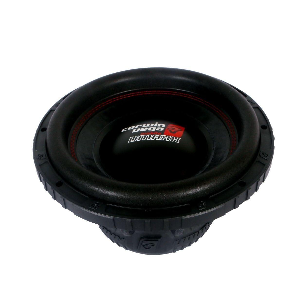 CERWIN-VEGA! CERWIN-VEGA! VMAXX 10 Inch 800W RMS 2-Ohm Car Subwoofer - High-Performance Powered Car Audio System with Superior Sound, Robust Design, and Advanced Cooling - Ideal for Car Audio Enthusiasts VMAX10D2