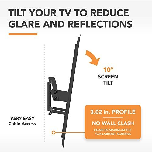 Swift Mount Swift Mount SWIFT410-AP Tilting TV Wall Mount for 26-inch to 55-inch TVs,Black