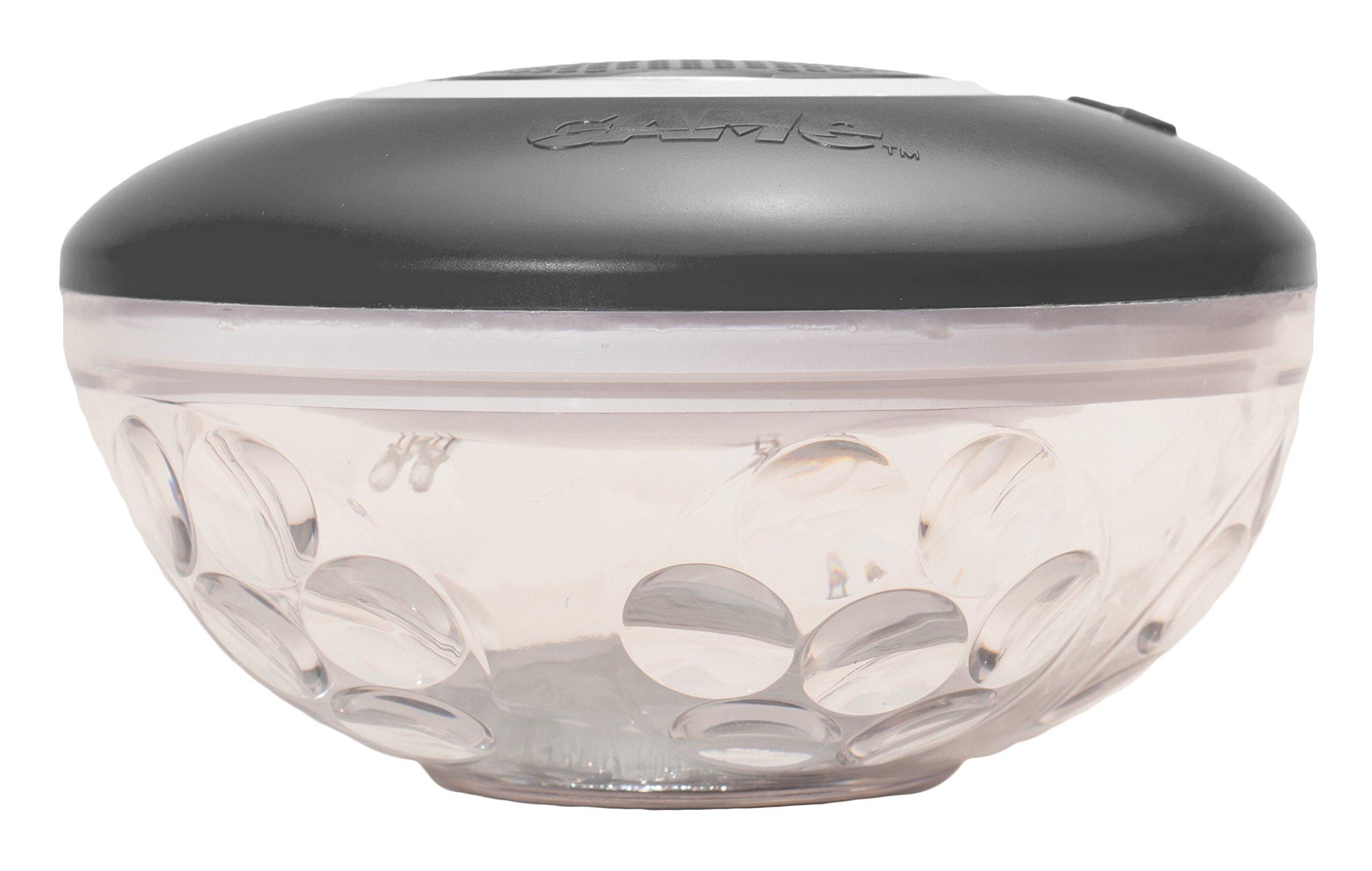 GAME GAME 4312 NEW Underwater Show Bluetooth Wireless Pool Speaker (Waterproof) with Disco Lights, White