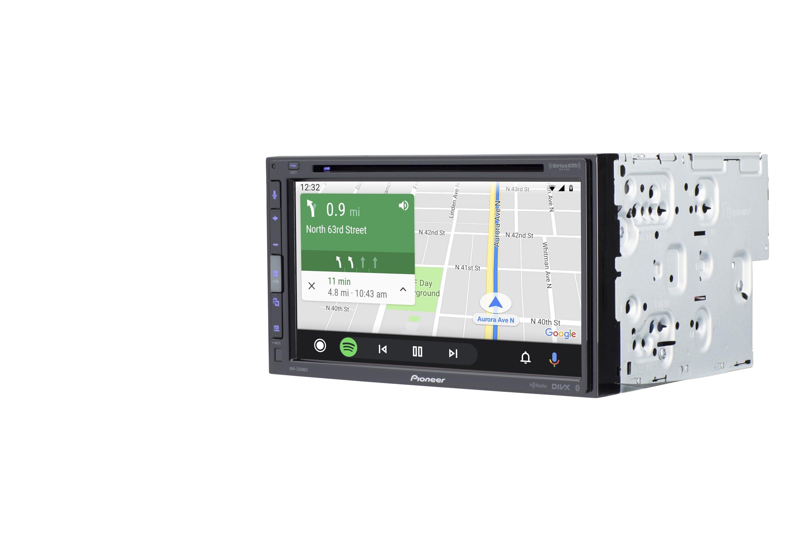 PIONEER Pioneer AVH-2550NEX 6.8\" Touchscreen Multimedia DVD Receiver and Bluetooth Car Stereo - Double Din Head Unit, Apple CarPlay and Android Auto, HD Radio, Rear Camera Capable