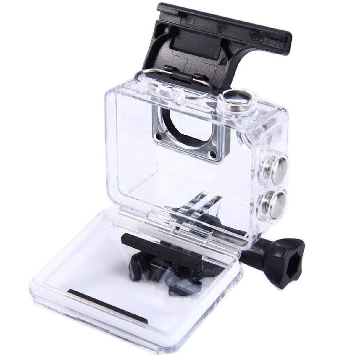 VEMONT VEMONT Action Camera, 1080P 12MP Sports Camera Full HD 2.0 Inch Action Cam 30m/98ft Underwater Waterproof Snorkel surf Camera with Wide-Angle Lens and Mounting Accessories Kit