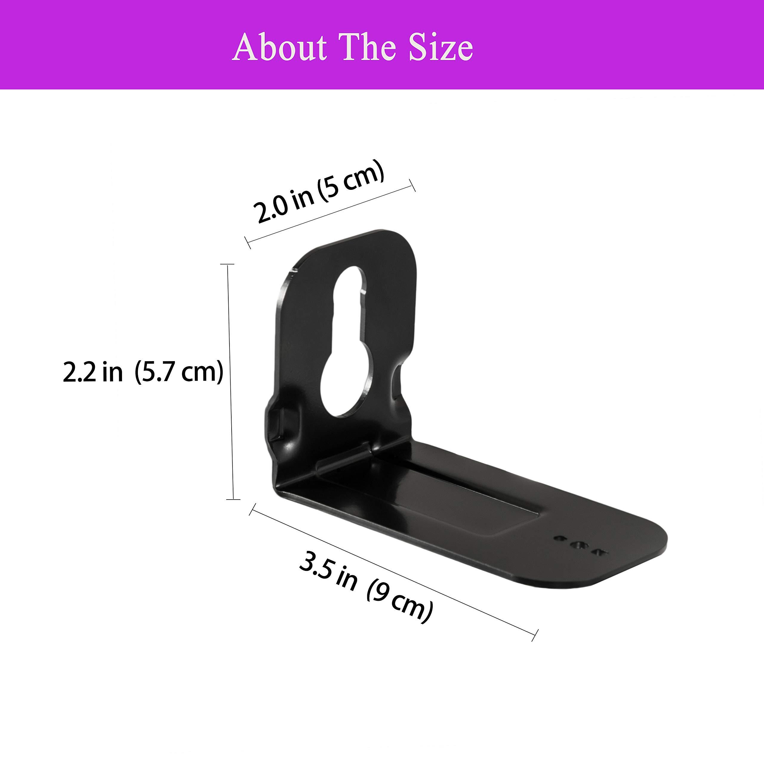 ECLINK Wall Mount Bracket for Samsung Soundbar HW-T510 HW-T450 HW-T550 HW-T650 HW-T410 HW-S60A HW-A550 HW-B450 HW-Q800B HW-Q60R HW-Q70R HW-MS57C HW-MS6500 HW-MS6511 HW-MS660 HW-MS661 HW-H450 HW-J355 HW-J450