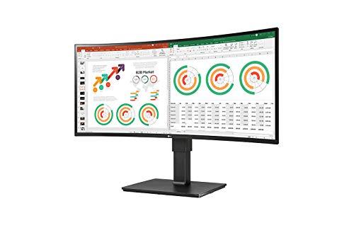 LG LG 34BN770-B 34" 21:9 QHD UltraWide HDR10 IPS Monitor, Built-In-Speakers, TAA Compliant, Black
