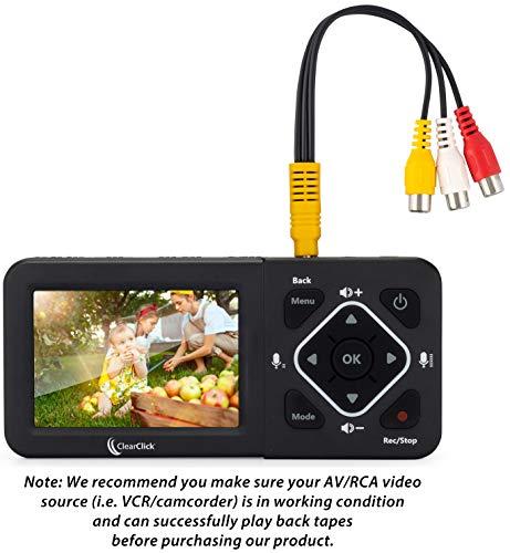 ClearClick ClearClick HD Video Capture Box Ultimate - Capture and Stream Video from HDMI, RCA, VHS, VCR, DVD, Camcorders, Hi8