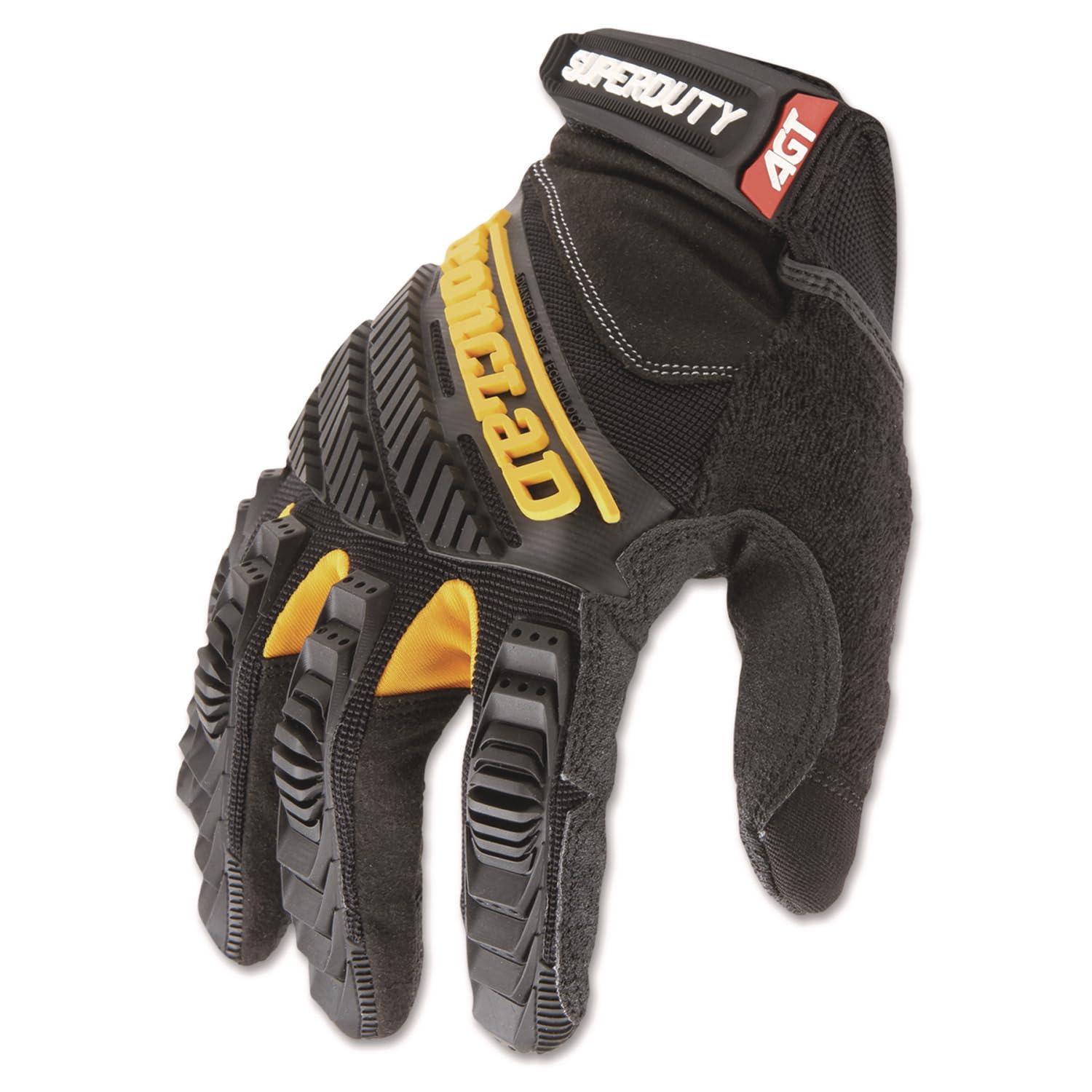 Ironclad Ironclad Mens Gen 2 SUPERDUTY , Black, Medium Pack of 1 US