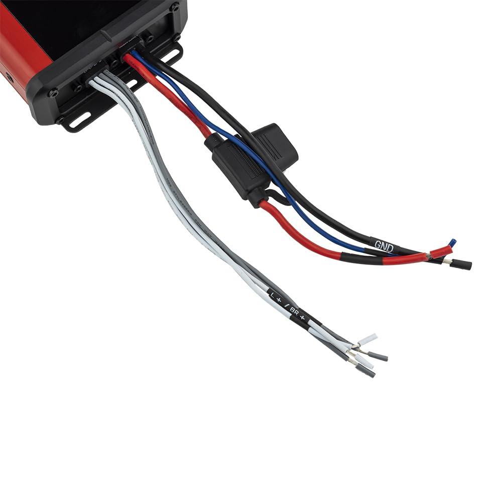 DS18 DS18 Hydro NXL-N2 Amplifier 2-Channel Ultra Compact 900W Peak Power, Stereo Full Range Amp, Class D, Waterproof IP67, Digital Marine Amplifier, Nano Size - All Elements, for All Applications (Renewed)