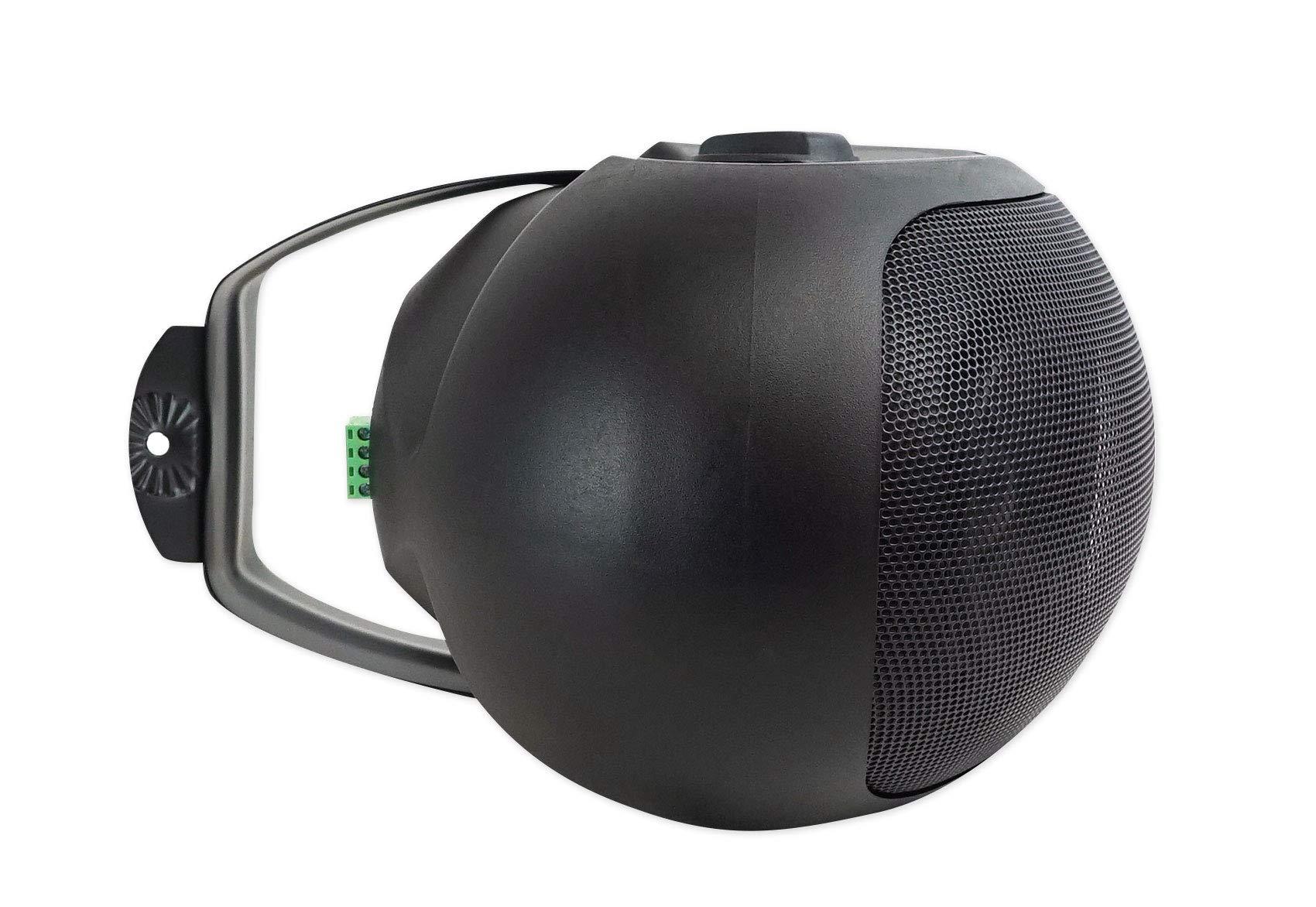 Rockville Rockville D4-16 Black Dual 4" 16 Ohm Swivel Outdoor Home Patio Speaker