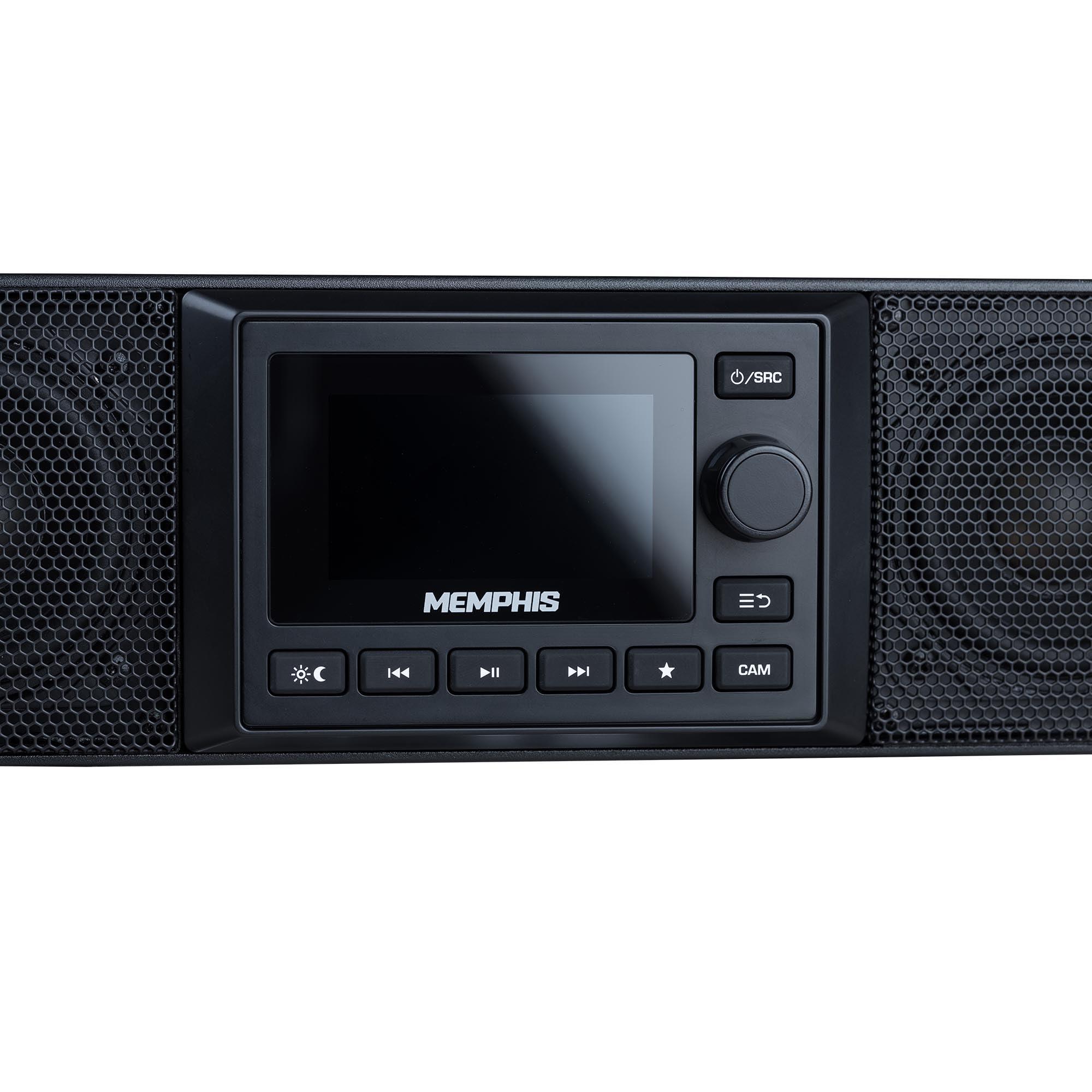 Memphis Memphis Audio MXSB24V3 24 soundbar with a Full Color Screen with a Video Input