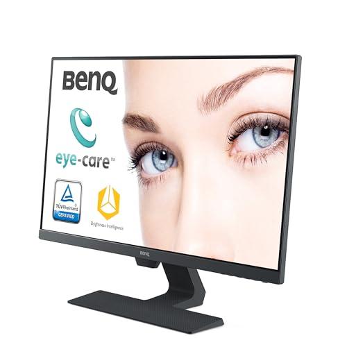 BenQ BenQ GW2480 Computer Monitor 24\" FHD 1920x1080p | IPS | Eye-Care Tech | Low Blue Light | Anti-Glare | Adaptive Brightness | Tilt Screen | Built-In Speakers | DisplayPort | HDMI | VGA,Black
