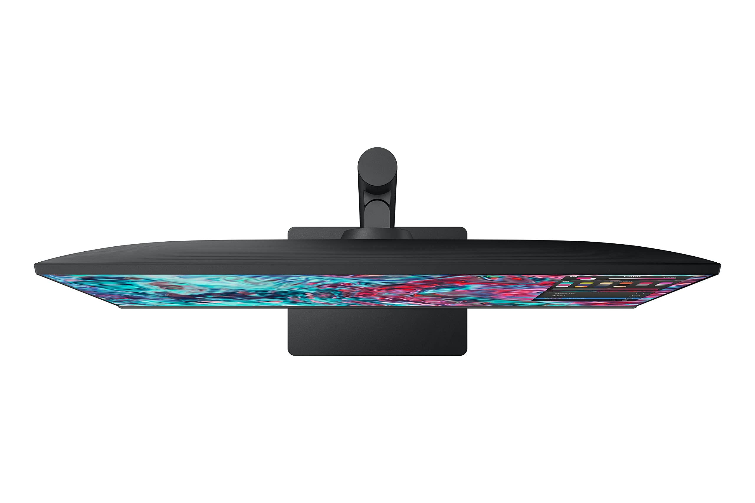 SAMSUNG SAMSUNG 27-Inch ViewFinity S8 Series 4K UHD High Resolution Monitor, IPS Panel, 60Hz, Thunderbolt 4, HDR 10+, Built-In Speakers, Height Adjustable Stand, S27B804TGN, 2022, Black