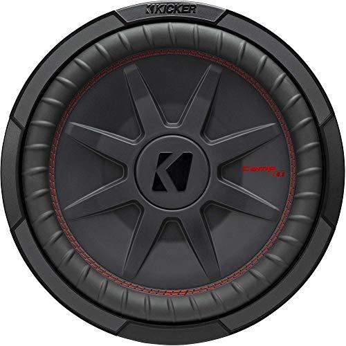 KICKER KICKER 48CWRT124 CompRT 12" Subwoofer, DVC, 4-ohm - Includes Speaker Wire