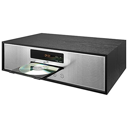 iLive iLive Bluetooth Home Music System with CD Player, Built in Stereo Speakers, Includes Remote, Black (IHB340B)