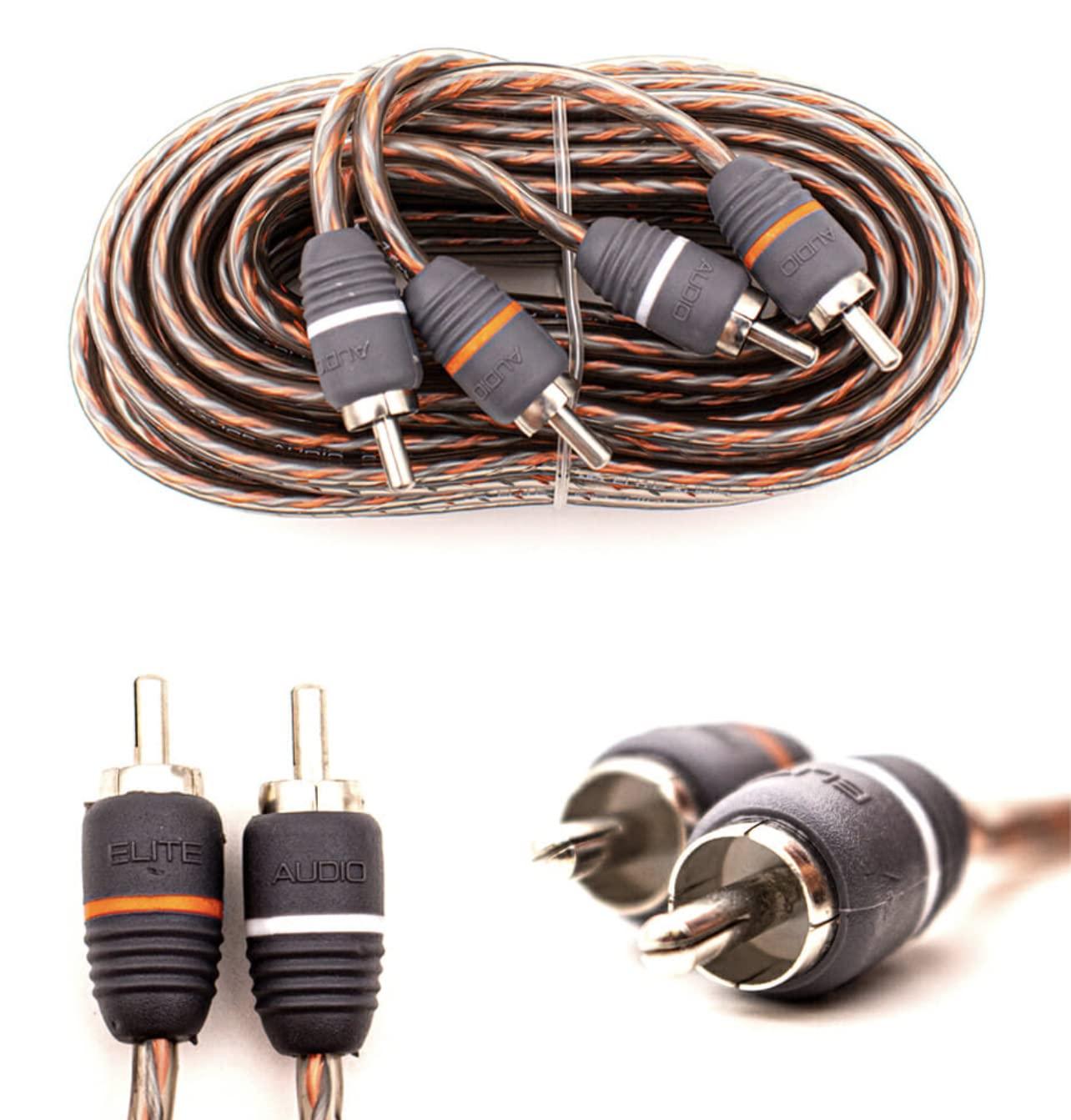 DirectNine Basics Elite Audio 8 Gauge CCA Premium Amp Kit Complete 1000W Installation Wiring Kit