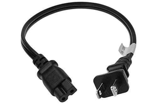 SF Cable SF Cable 2ft 18 AWG 2-Slot Polarized Power Cord (IEC320 C7 to NEMA 1-15P)
