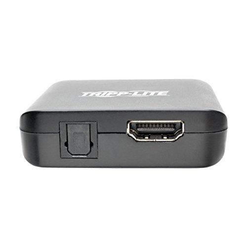 Tripp Lite Tripp Lite HDMI Audio De-Embedder / Extractor with Built-In HDMI Cable UHD 4K x 2K (P130-06N-AUDIO),BLACK