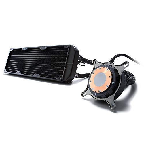 Fractal Design Fractal Design Celsius S36-360 mm Radiator Silent Liquid CPU Cooler PWM Intelligent Controls 3X Fractal Design Dynamic X2 PWM GP-12 120 mm Silent Fans Included 1/4 Inch Fitting Blackout