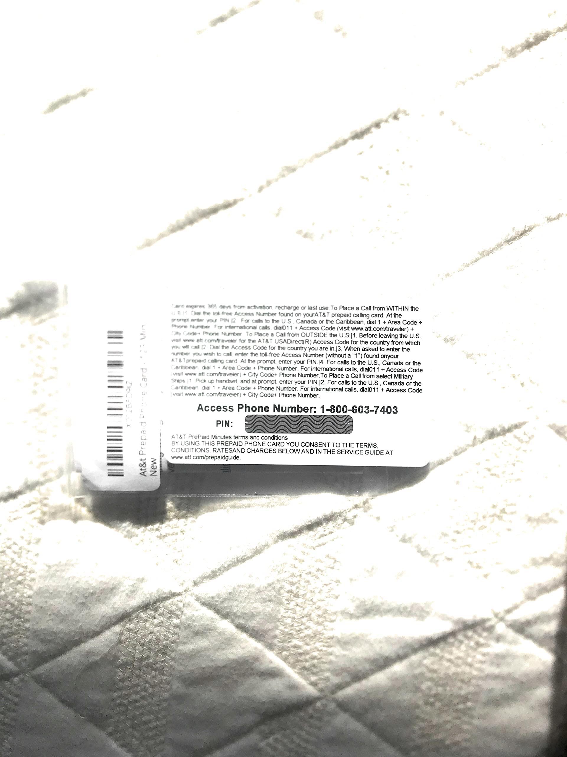 AT&T Prepaid At&t Prepaid Phone Card - 125 Min.