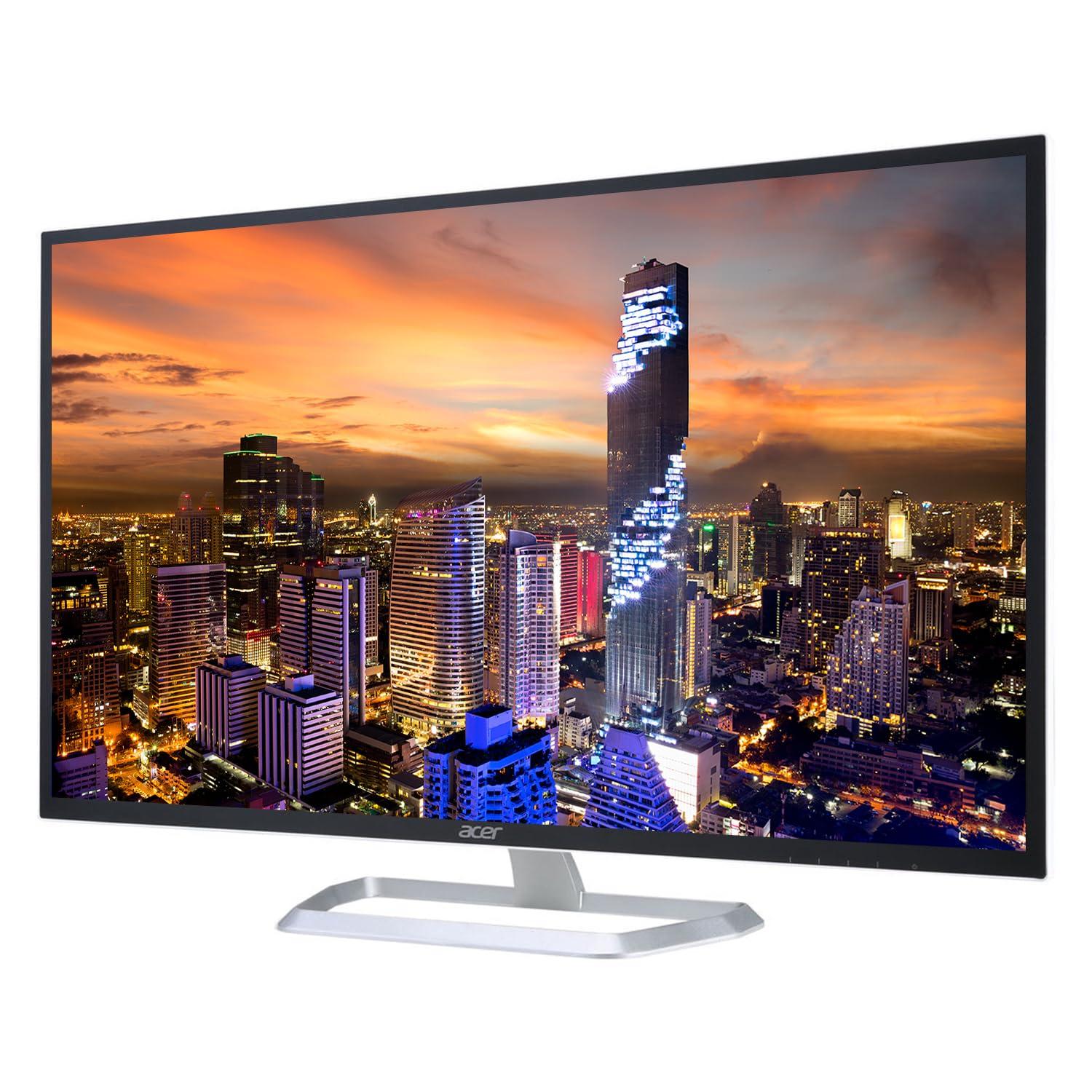 acer acer EB321HQU C 32-inch 1440P Quad HD IPS 60 Hz 4 ms LED Backlit Widescreen LCD Monitor, 2-Pack Bundle with Eye Care, VGA, HDMI, DisplayPort, black