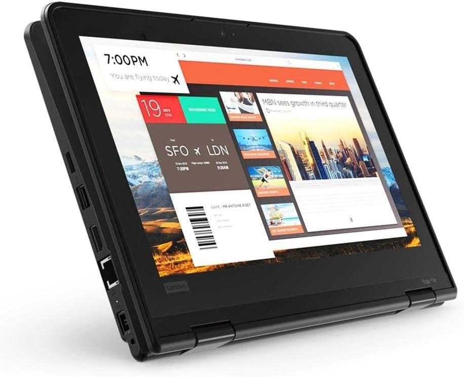 Lenovo Lenovo Yoga 11e 2-in-1 Convertible Laptop 11.6in Touchscreen Display Intel Quad Core N5030 Processor up to 3.1Ghz 8GB RAM 128GB SSD Cam Pen W11 (11e - Renewed)