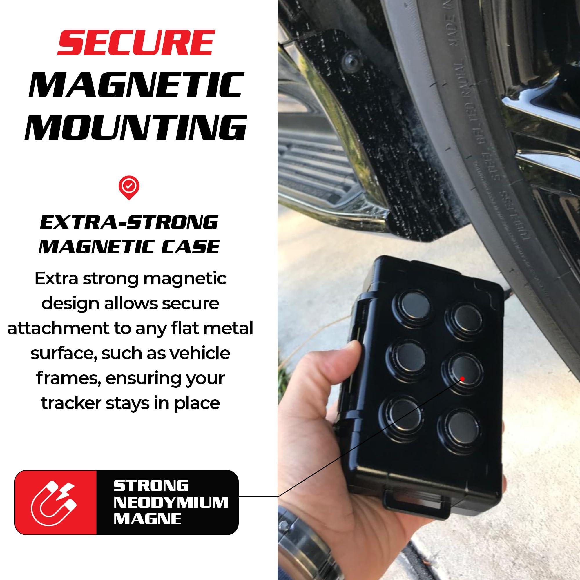 Spy Spot SpySpot Tracking Kit - 4G Queclink GL320MG GPS Tracker with Magnetic Waterproof Case, Battery and USB Adapter - Subscription Required