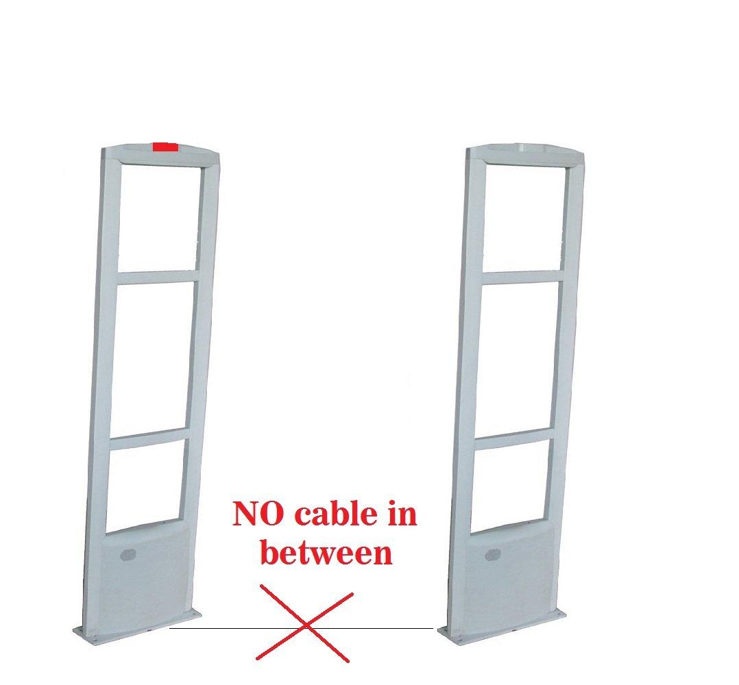 GZKP Wireless Retail Store EAS Gate Security Antenna System + 1000 Sensor Tag and Working Accessory