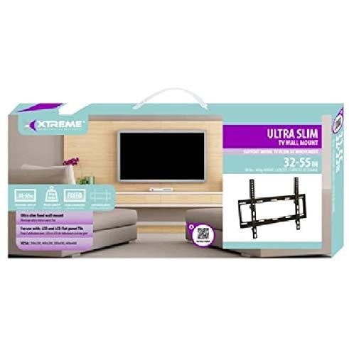 Xtreme Cables Xtreme 18015 Ultra Slim Fixed TV Wall Mount 32-55 Inches