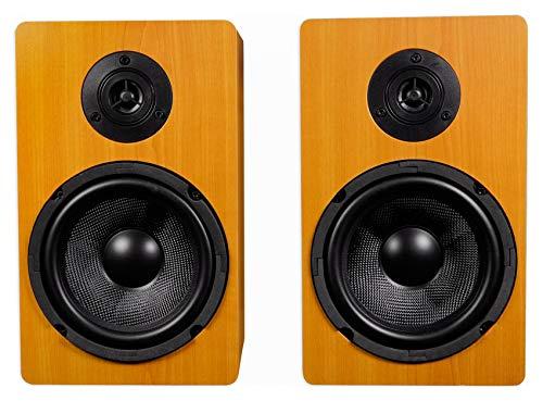 Rockville Rockville (2) RockShelf 68C 400w Wood 6.5"" Home Theater Bookshelf Speakers/8 Ohm, ROCKSHELF 68C V2