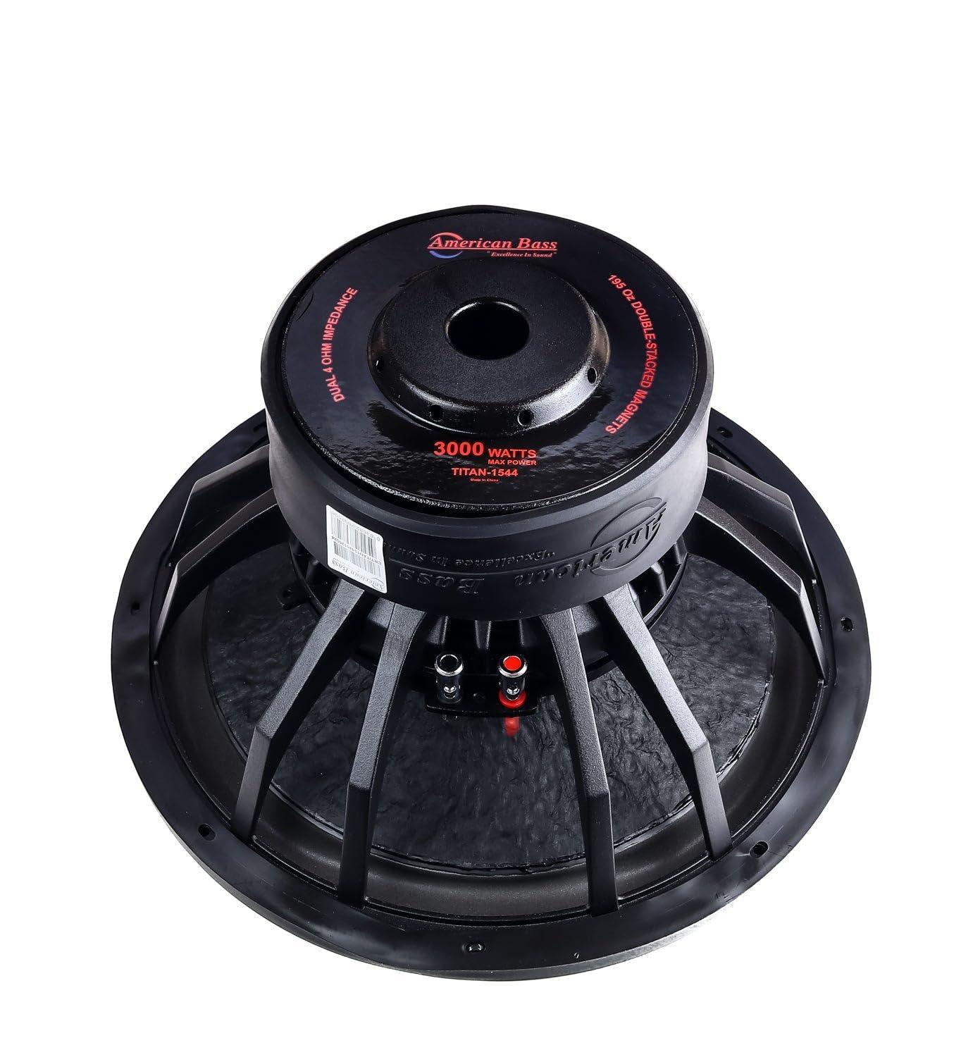 American Bass American Bass TITAN 15" 3000 Max Watts Car Subwoofer
