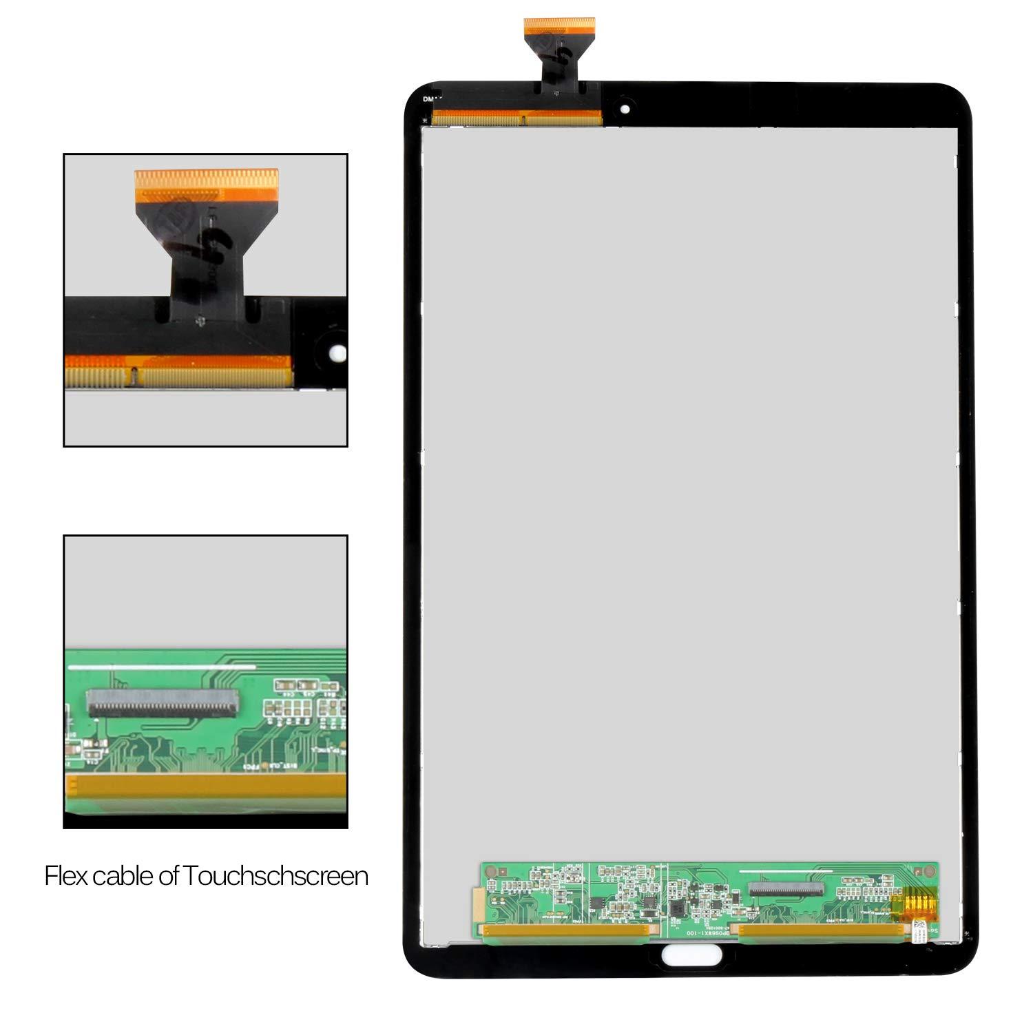 A-MIND A-MIND for Samsung Galaxy Tab E 9.6 T560 T561 Touch Screen Digitizer LCD Display Assembly Repair Parts Kit,with Tools (White)