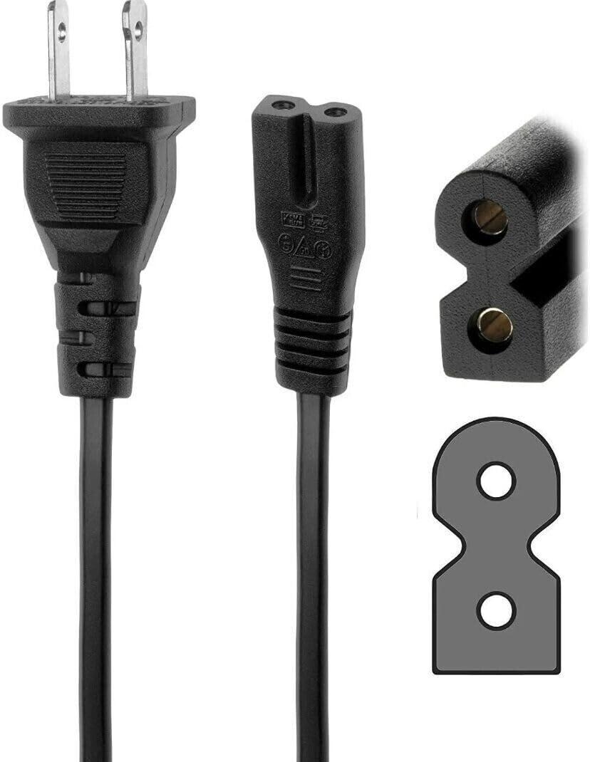 delicoco Marg AC Power Cord Cable Plug for Bose PS3-2-1 PS3-2-1 II PS3-2-1 III PS321 Powered Speaker System Acoustimass Subwoofer