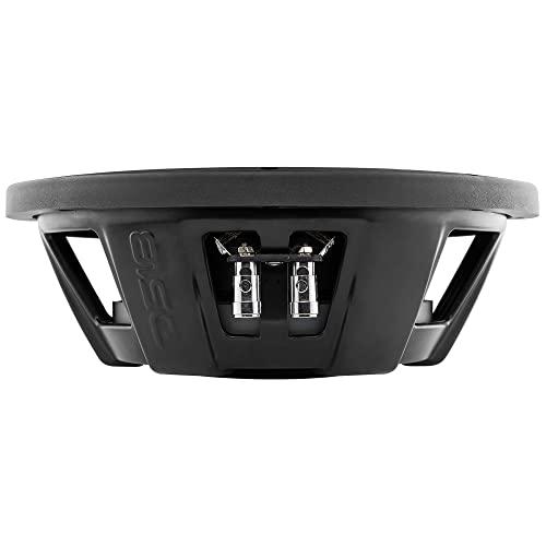 DS18 DS18 PSW10.4S 10"" Shallow Mount Subwoofer 1000 Watts Max Power 500 Watts RMS Single Voice Coil 4 OHMS Water Resistant - Best Sub for Tight Spaces in Car & Trucks - 1 Speaker, Black (Renewed)