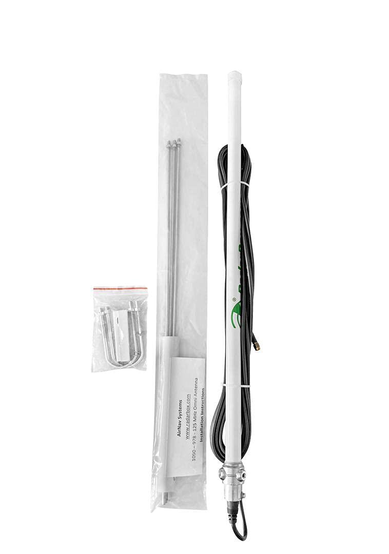 RadarBox AirNav RadarBox ADS-B 1090 MHz, UAT 978 MHz and VHF Airband Outdoor Antenna with SMA Connector