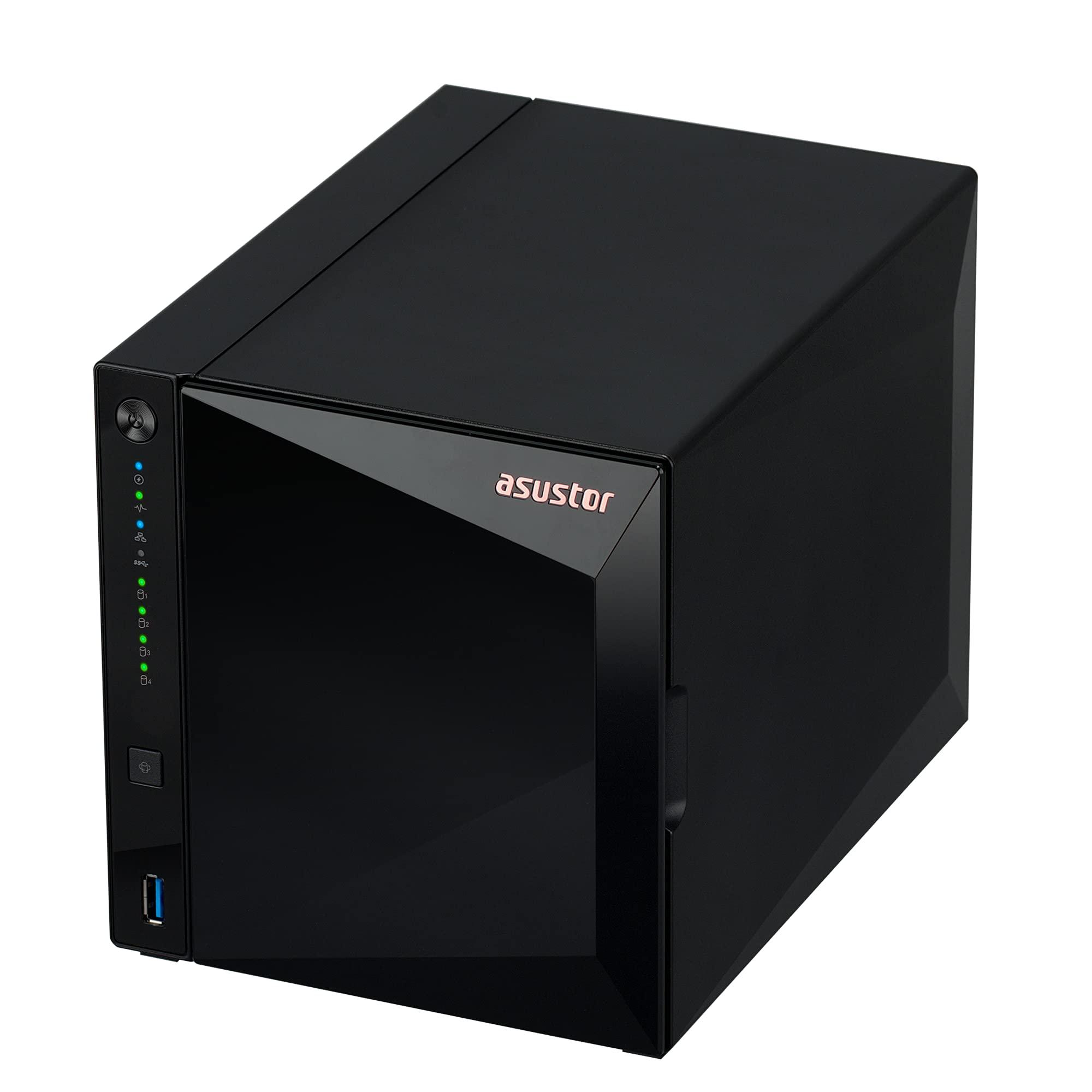 Asustor Asustor AS3304T 4 Bay NAS Quad-Core CPU, 2.5Gbe Port, 2GB DDR4 + 24TB HDD (Four 6TB HDD Included)