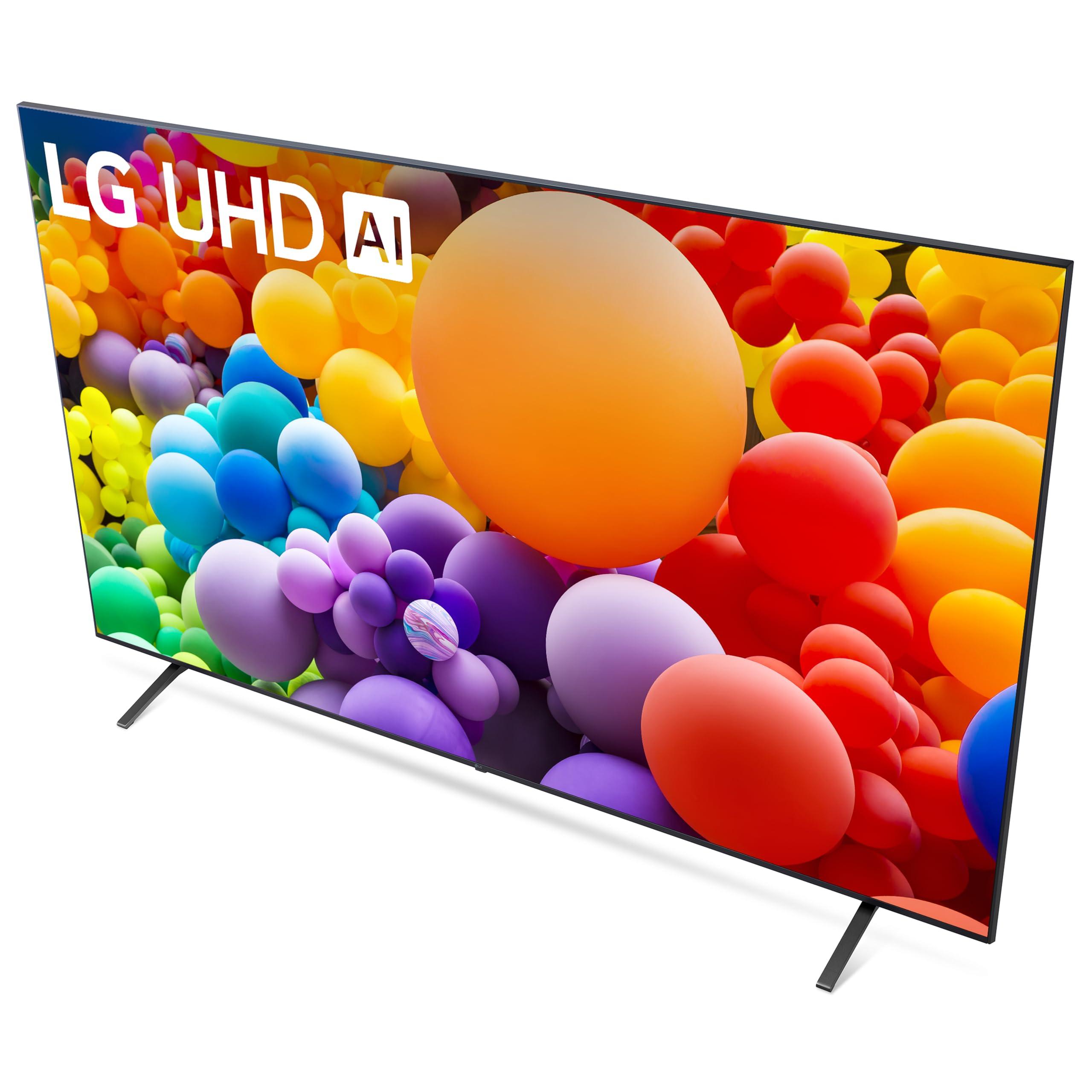 LG LG 86-Inch Class UT75 Series LED Smart TV 4K Processor Flat Screen AI-Powered with Alexa Built-in (86UT7590PUA, 2024)