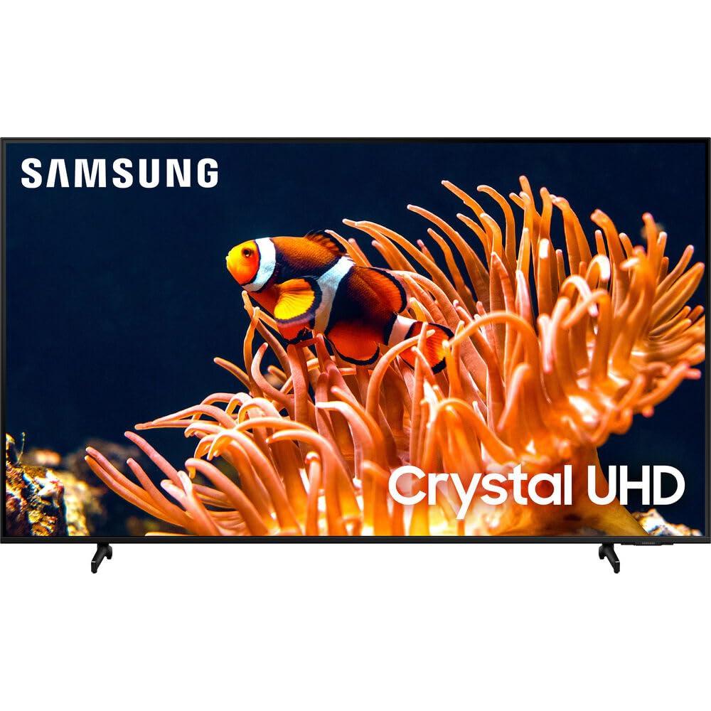 SAMSUNG SAMSUNG 55 Inch DU8000 Crystal UHD LED 4K Smart TV Bundle with Bundle with Deco Gear 2X 4K HDMI 2.0 Cable w/Copper Conductors & CPS Exclusive 26 Month Protection Pack (BEACH-CPS-261000)