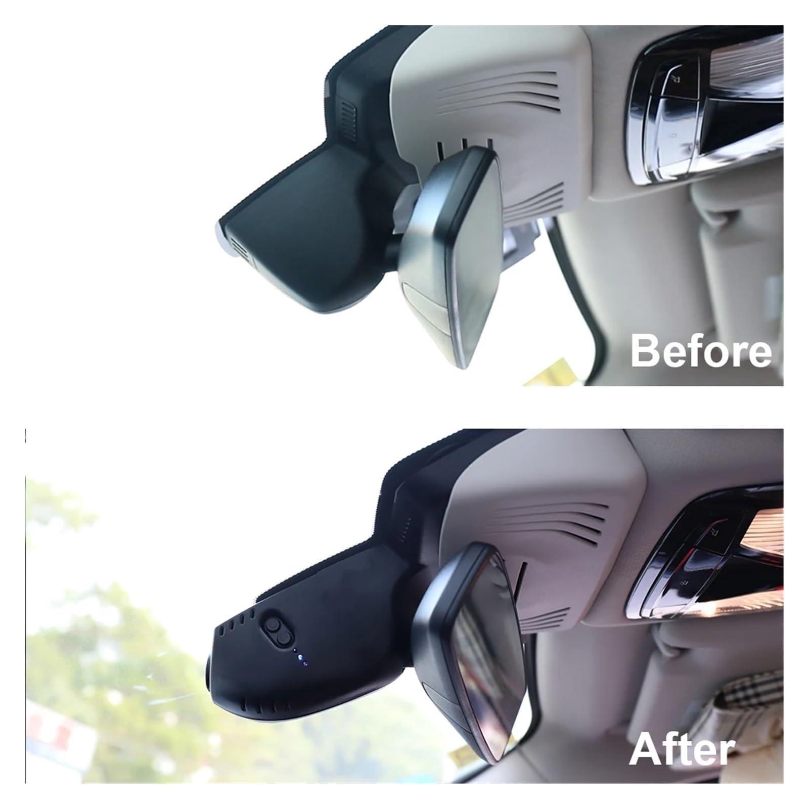 ImstAm Fitcamx Dash Cam 4K,WiFi Camera Video Recorder Dashcam Accessories,Car DVR Compatible with BMW X3 M iX3 G01 2023 2022 2021 2020 2019 2018 (Color : HD2-9208, Size : 2K Dual Cam 64GB)