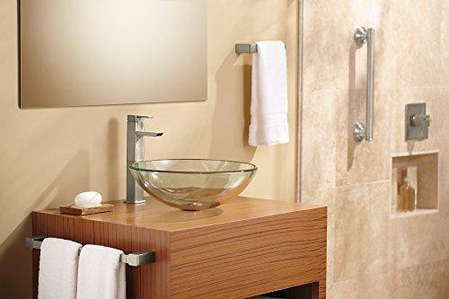 Moen Moen YB8886BN 90 Degree Towel Ring, Brushed Nickel