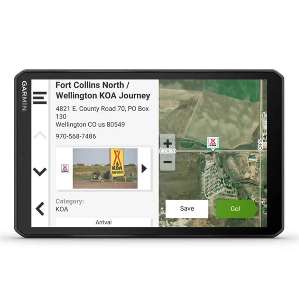 Garmin Garmin 010-02748-00 RV 895 8" RV GPS Navigator | Official USA Partner Model | Bundle with Deco Gear Dual DC12V/24V Electronic Multifunction Car Socket and Deco Gear Hard Shell EVA Case