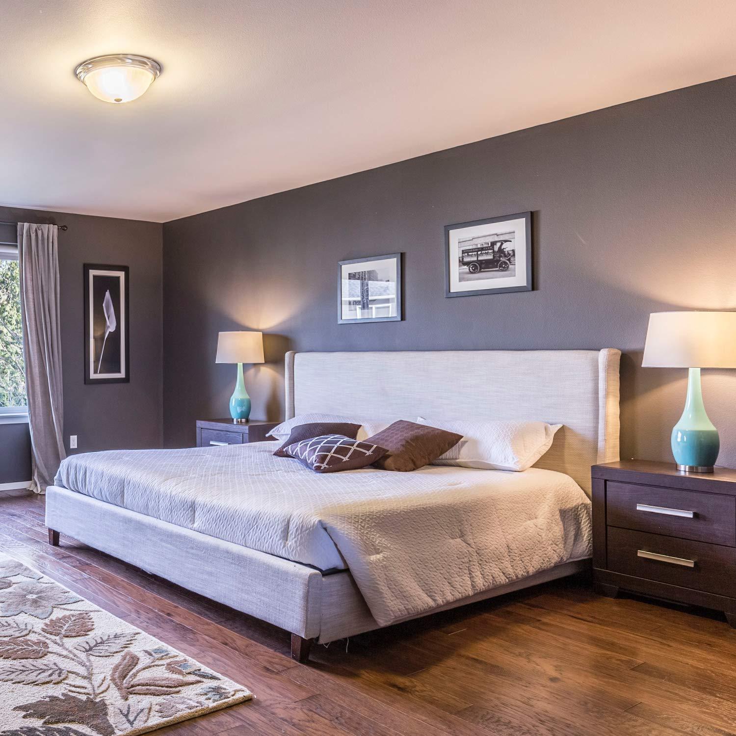 Amazon Basics Amazon Basics Soft White LED Light Bulb, A19, 40 Watt Equivalent, Energy Efficient 6W, E26 Standard Base, 2700K, Non-Dimmable, 10,000 Hour Lifetime, 6-Pack