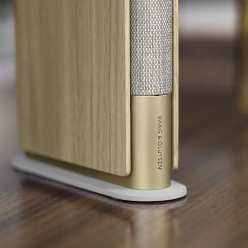 Bang & Olufsen Bang & Olufsen Beosound Emerge Bookshelf Wi-Fi Speaker, Gold Tone/Light Oak