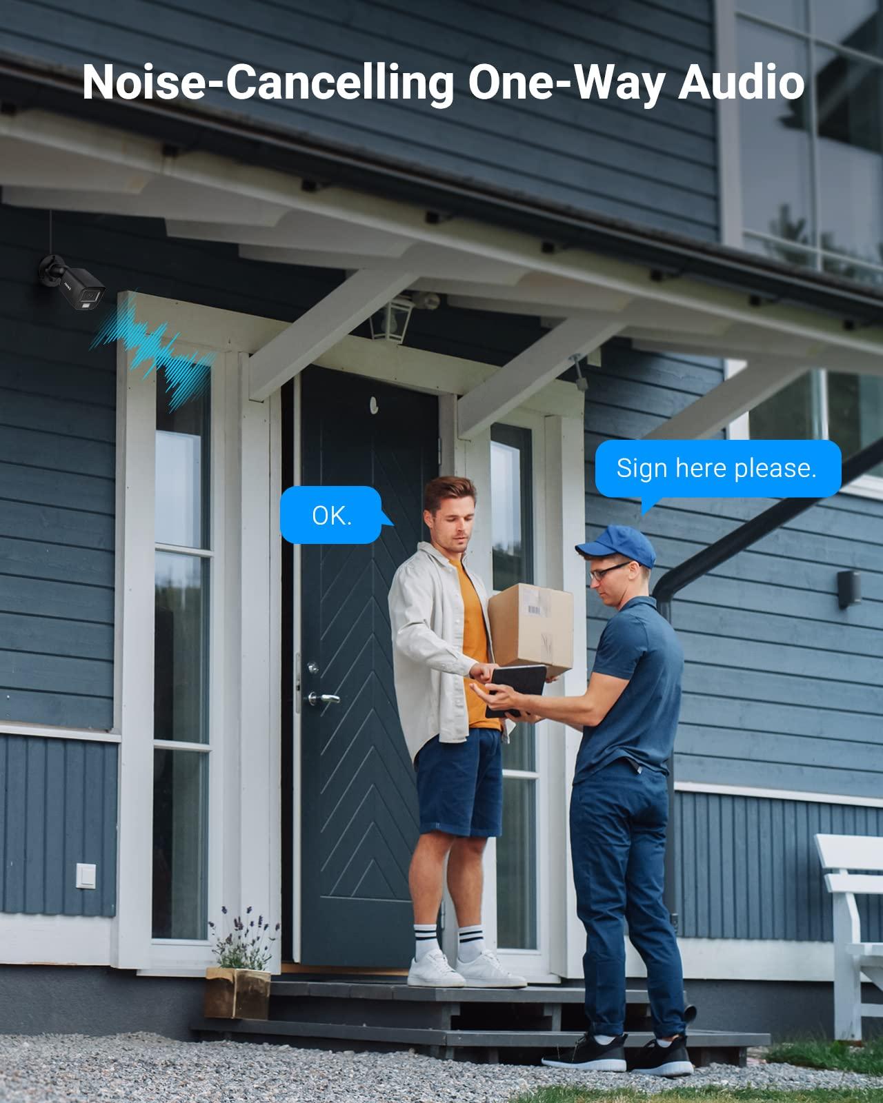 ANNKE ANNKE 32CH 3K Security Camera System, 32 Channel 3K Lite H.265+ Surveillance DVR with AI Motion Detection, 12x 3K 5MP Analog Bullet Cameras, Smart Color Night Vision, Built-in Mic, IP67, 2TB HDD