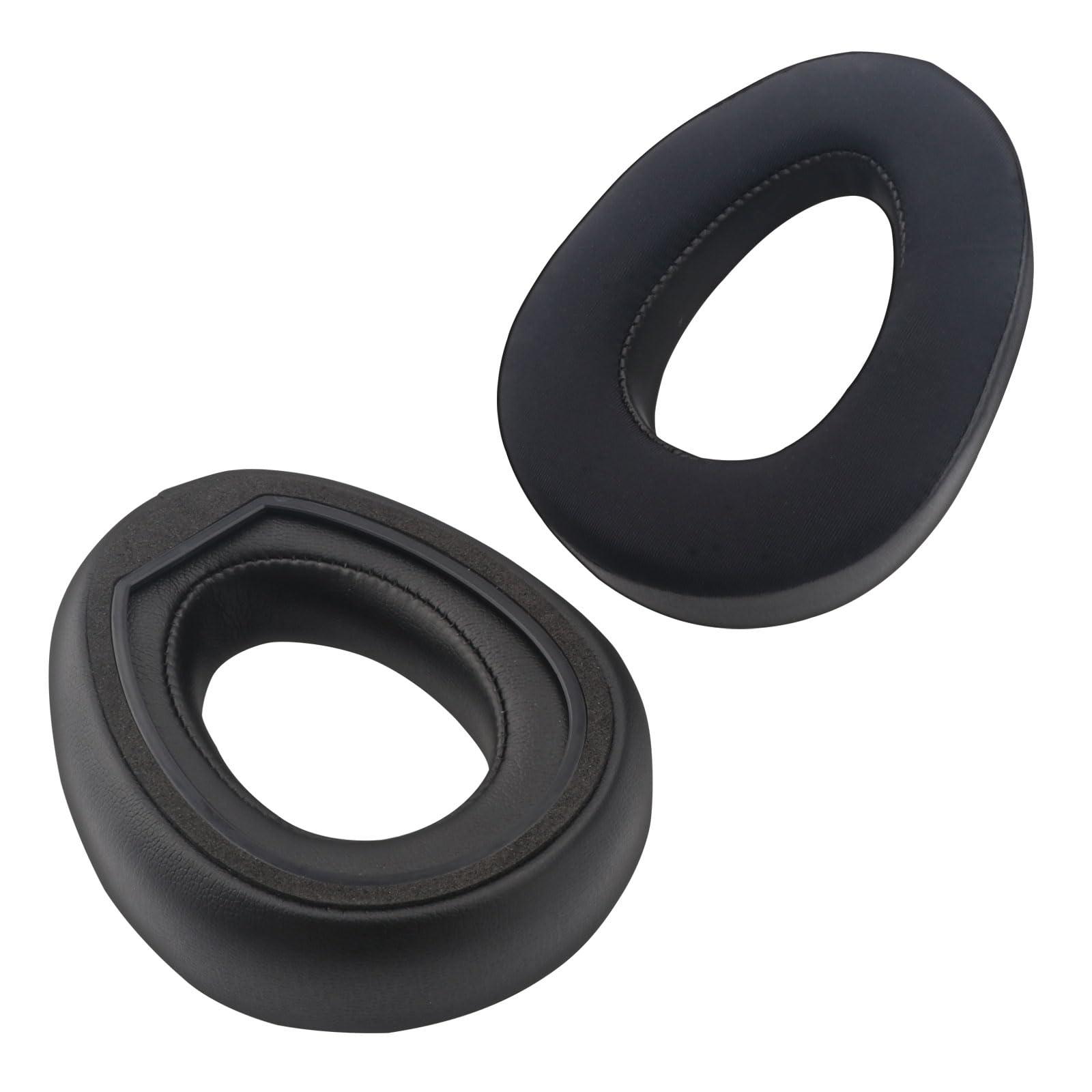 Miruchertter PXC 550 Cooling Gel Ear Pads Replacement Ear Pads Cushions Compatible with Sennheiser PXC 480 PXC 550 PXC 550-II MB 660 UC MB 660 MC Headphones High-Density Memory Foam Earpads Ear Cups Cover (Black)