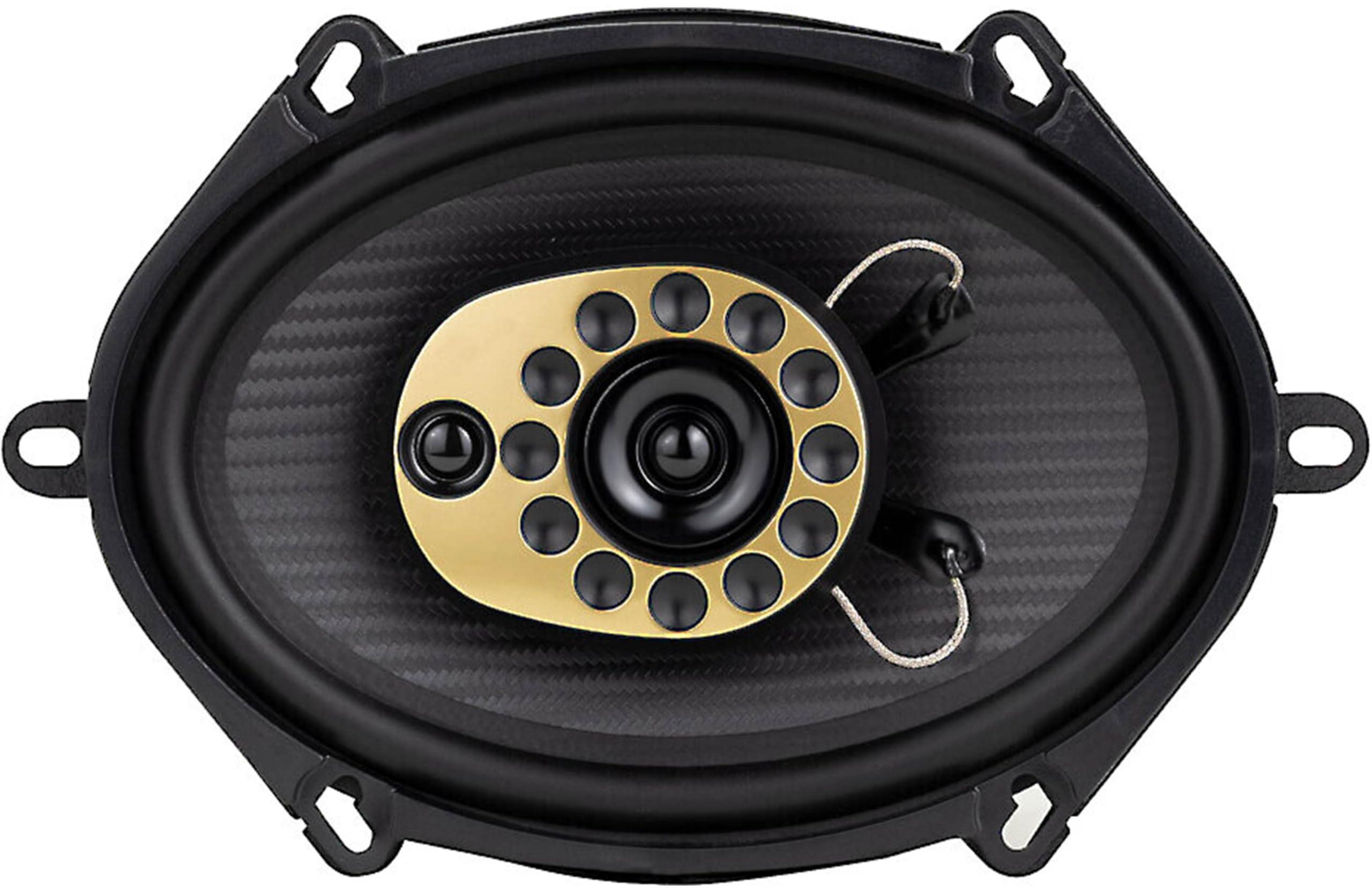 Jensen Pair of 5x7 / 6x8 Full Range 50W RMS 4-Ohm Jensen JS68T 3-Way Speakers by Jensen