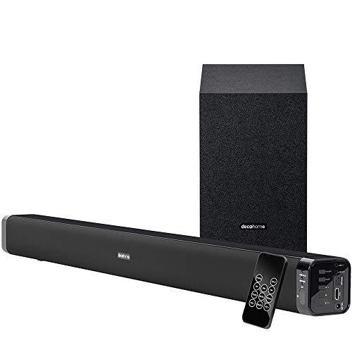 LG LG 65 Inch UP7000 Series 4K LED UHD Smart webOS TV Bundle with Deco Gear Home Theater Soundbar with Subwoofer, Wall Mount Accessory Kit, 6FT 4K HDMI 2.0 Cables and More