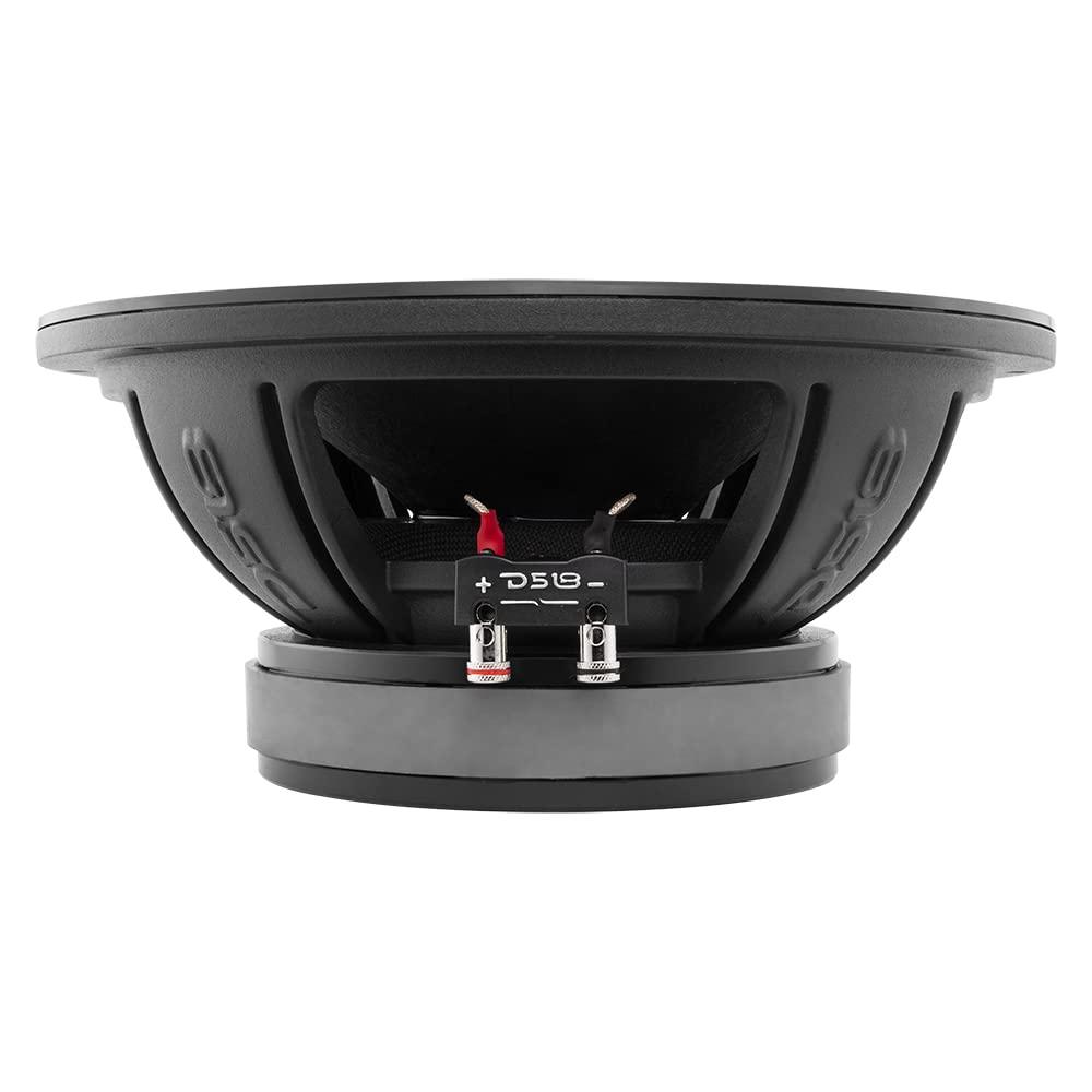 DS18 DS18 PRO-ZXI10MBASS 10\" Pro Audio Mid Bass Loudspeaker 1000 Watts 8-Ohm - Premium Quality Audio Door Speakers for Car or Truck Stereo Sound System (1 Speaker)