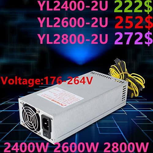 NovaEluc PSU for Game Engine Single Way 911 E10.1 E9.3 2U 2400W 2600W 2800W Power Supply YL2400-2U YL2600-2U YL2800-2U