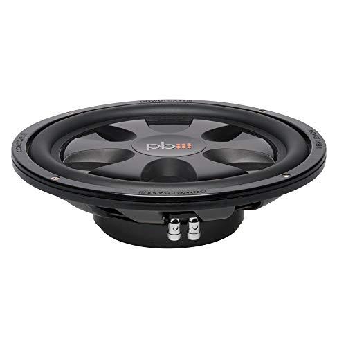 PowerBass PowerBass Two S-12TD Dual 4-Ohm Shallow 12" Subwoofers with A ASA3-600.1D Amplifier