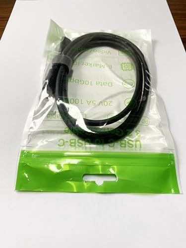 Mepsies USB C Extension Cable 3.3ft, USB Type C Male to Female Charging/Data Transfer Extender Cord, USB 3.2 10Gbps 5A/100W 4K/60Hz, Compatible with MacBook Pro/Air Dell XPS iPhone 15 Galaxy and More