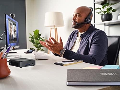 WEELIAO Intel NUC 11 Pro NUC11TNKv5 Home & Business Mini PC Mini Desktop 11th Gen. Intel Core i5-1145G7 Processor with Intel vPro Technology 2.6 GHz@28W, up to 4.4 GHz Turbo, 4C 8T(16G RAM,1T SSD)